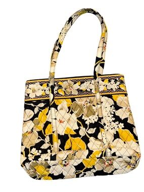 Retired:Vera Bradley Baroque Quilted Tote Shoulder Bag